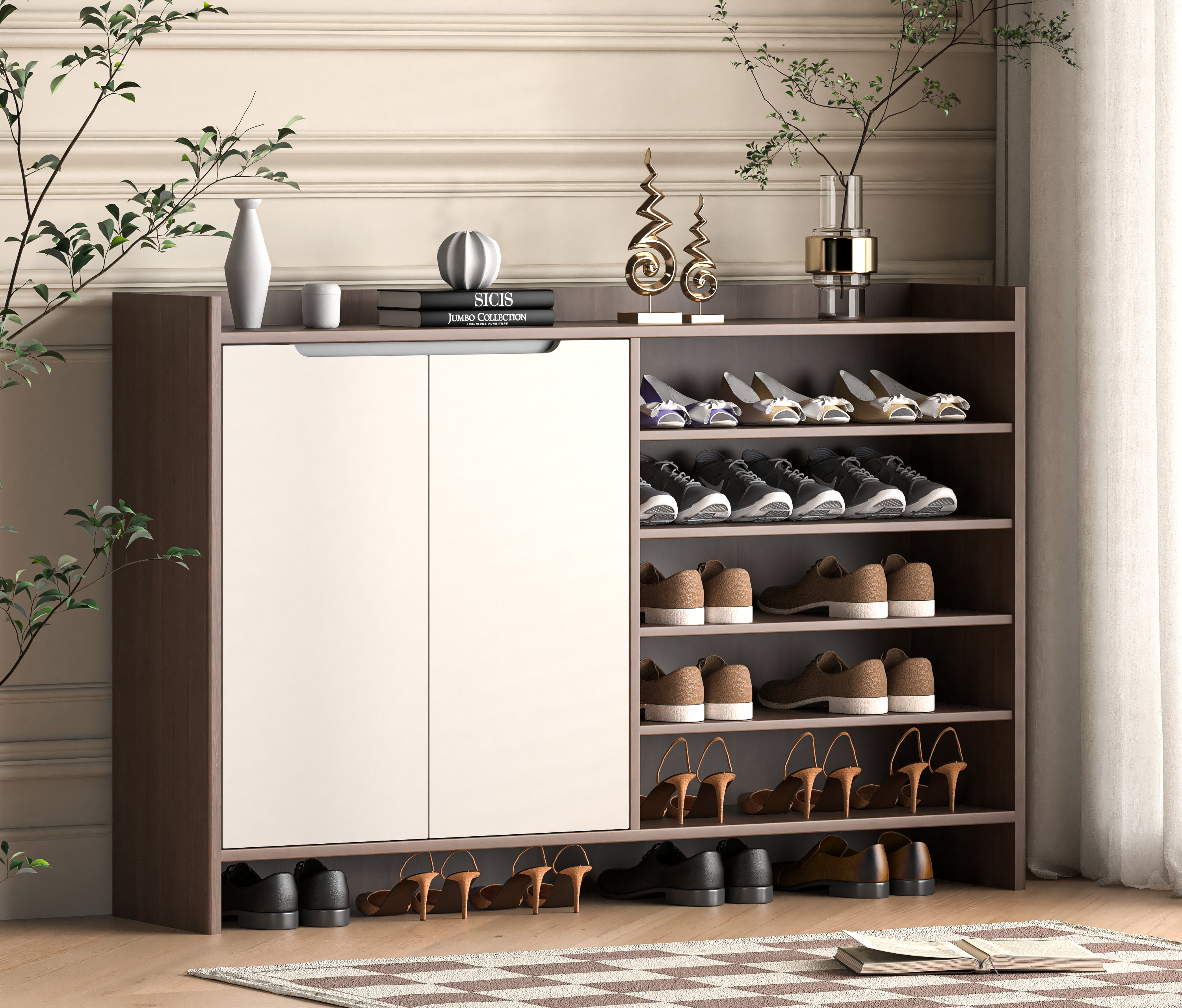 Custom Shoe Cabinets